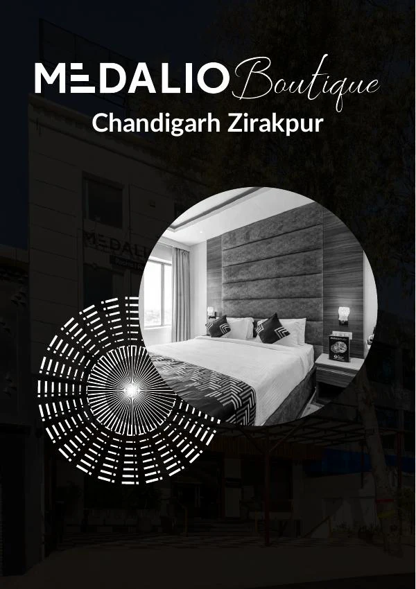 Cover of the Medalio Boutique · Chandigarh Zirakpur brochure